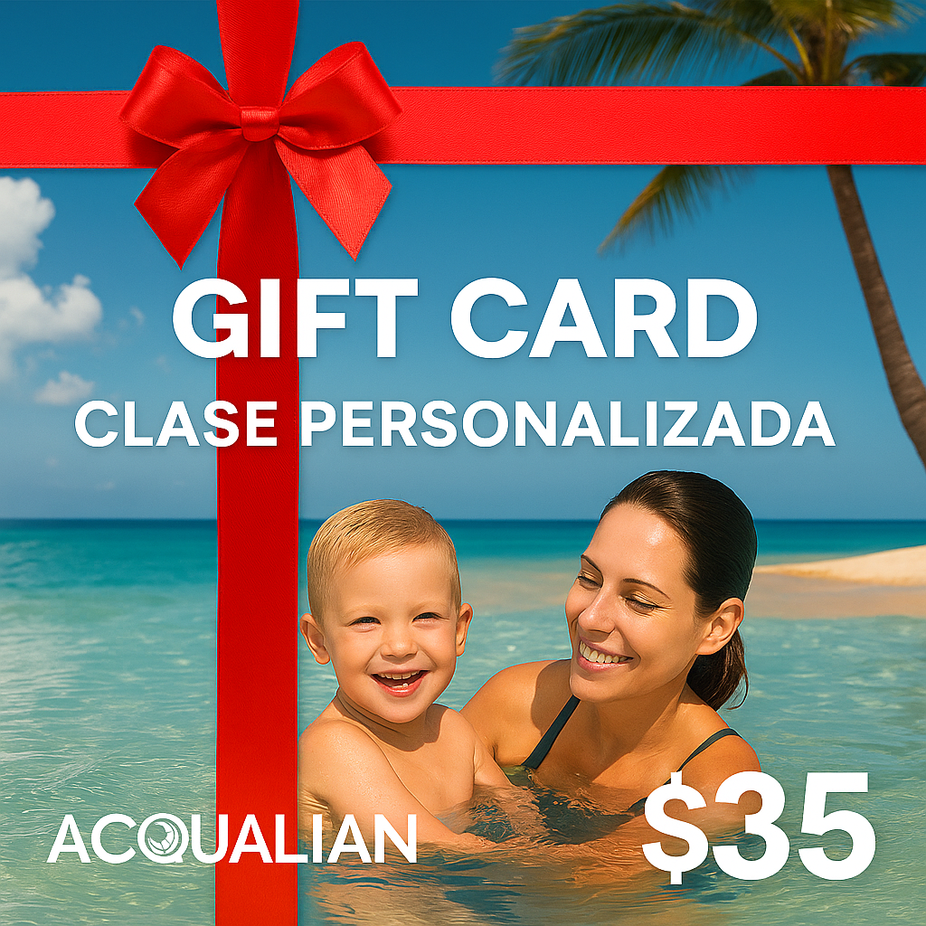 GIFT CARD Navidad - 1 clase de natación personalizada para tu bebé - Image 2